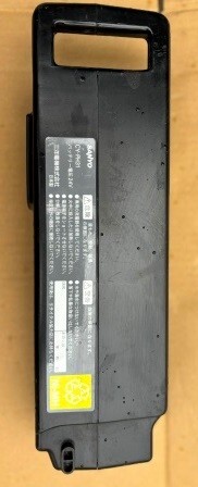 送料無料 中古品 SANYO(三洋) NI-MHバッテリー eneloop CY-PH31/24V 黒 Y04_画像2