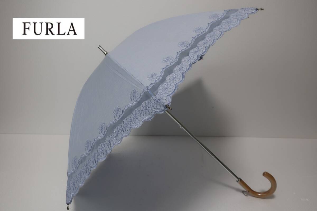  новый товар moon bat производства FURLA Furla ультрафиолетовые лучи предотвращение обработка . дождь двоякое применение высококлассный зонт от солнца 5 sax серия 