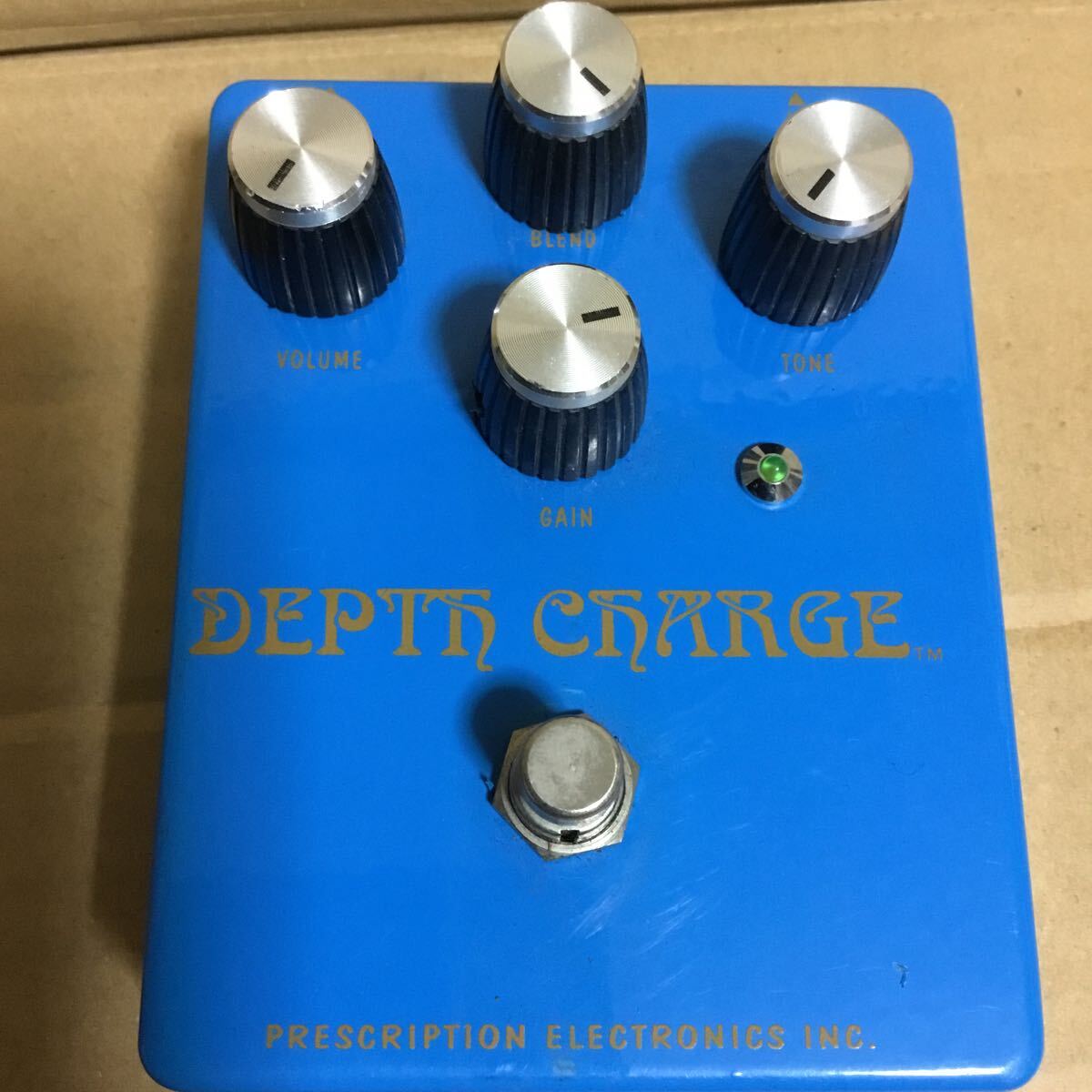 エフェクター PRESCRIPTION ELECTRONICS INC. デプスチャージ　DEPTH CHARGE ジャンク品_画像2