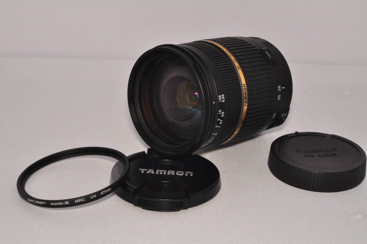 美品★TAMRON タムロン SP AF28-75mm F2.8 XR Di Canon キヤノン用 A09E フルサイズ対応 大口径標準ズームレンズ R1520の画像1