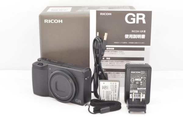 Почти новый ★ Ricoh Ricoh GR III APS-C Size Большой CMOS-датчик компактная цифровая камера ★ с оригинальной коробкой R1599