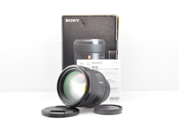 超美品★SONY ソニー FE 85mm F1.4 GM SEL85F14GM フルサイズ望遠単焦点レンズ★元箱付き R1661_画像1