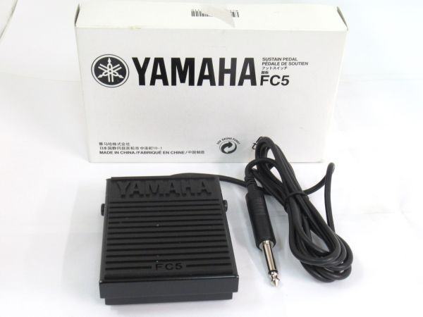 AC 1-3 未使用 YAMAHA ヤマハ フットスイッチ 踏板 FC5 サスティンペダルの画像1