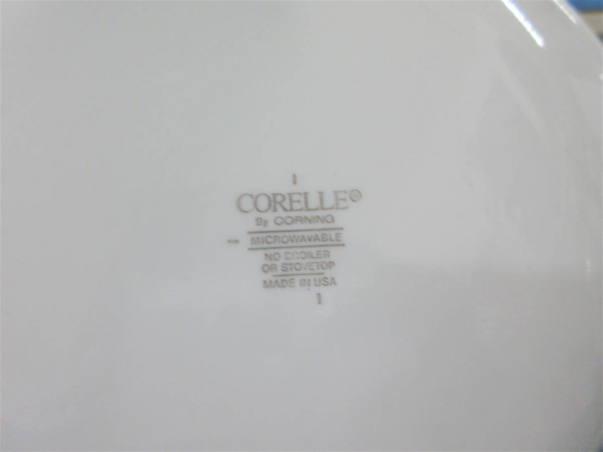 ◆送料込4500円◆即決◆中古◆CORELLE コレール ブルーフラワー プレート 皿 直径21.5ｃｍ 20枚セットの画像3