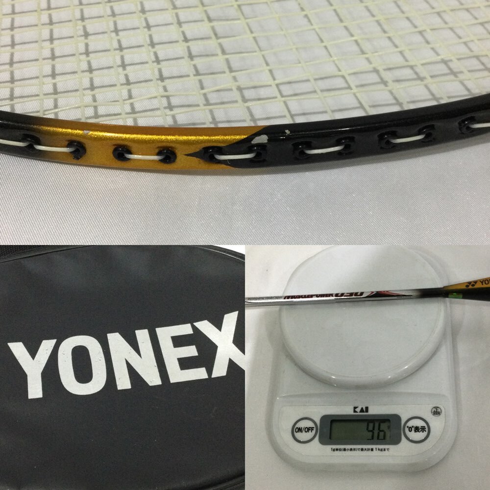 【バドミントン ラケット】★廃盤『YONEX MUSCLE POWER 030 ヨネックス マッスルパワー』ケース付★            スポーツA744の画像10