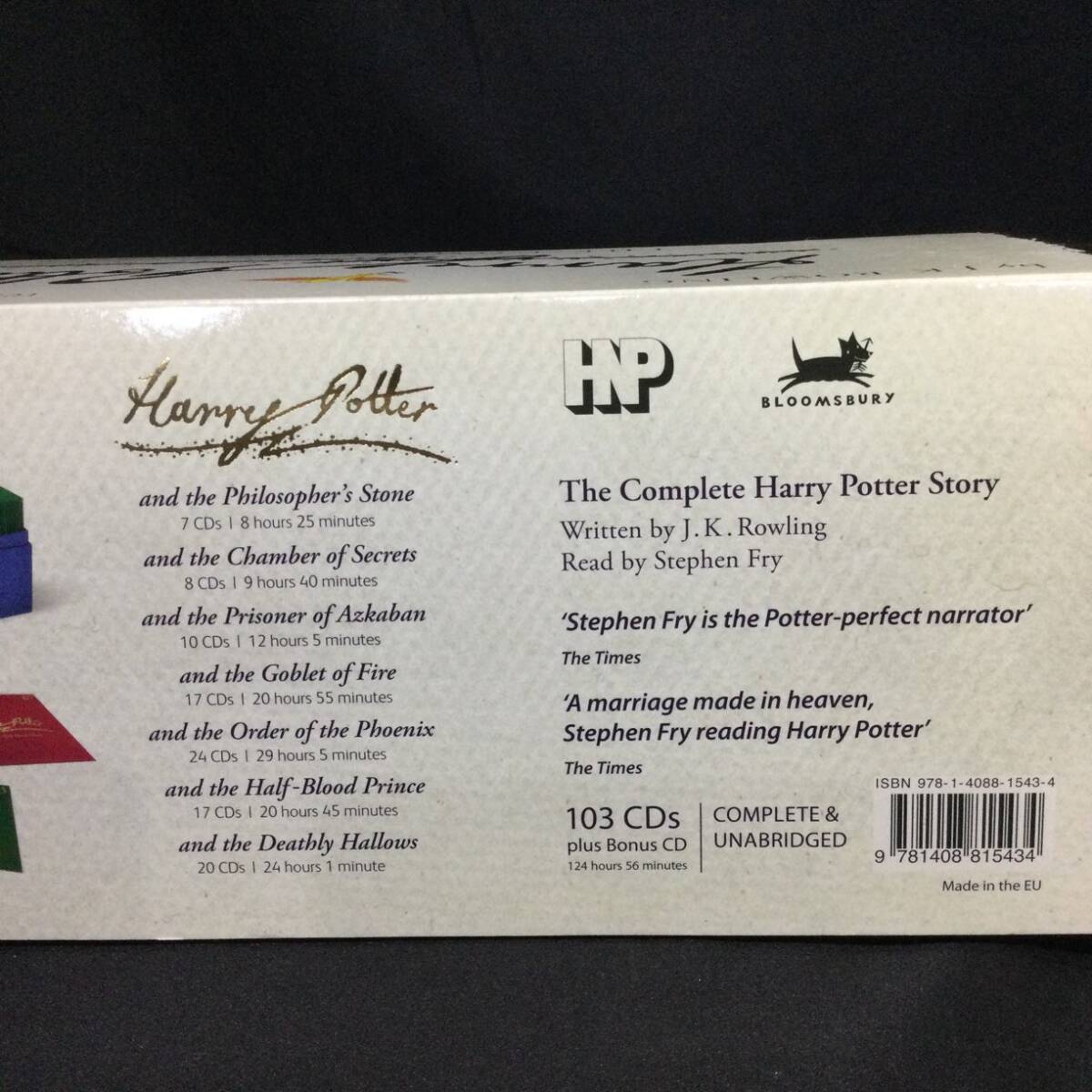 【輸入盤】★『Harry Potter Audio Boxed Set The Complete Story』ハリーポッター 全集 朗読 CD 103枚★by J.k.ROWLING STEPHEN FRY★A769の画像7