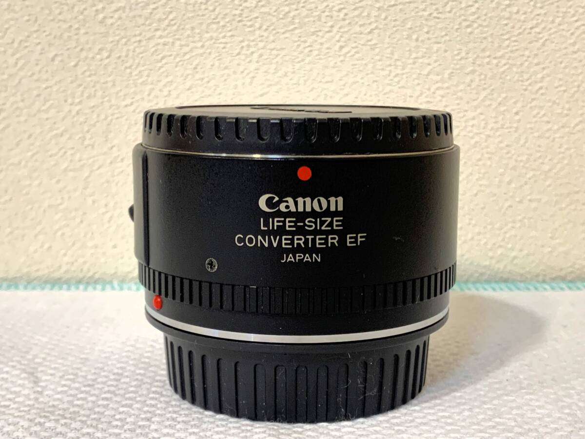 ★☆キャノン Canon ライフサイズコンバーターEF　Canon LIFE-SIZE CONVERTER EF50mm F2.5コンパクトマクロ専用　中古品☆★_画像1