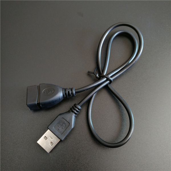 ■USB 延長ケーブル 急速(71) USB 2.0 延長コード 高速転送 1m(Y-005)_画像4