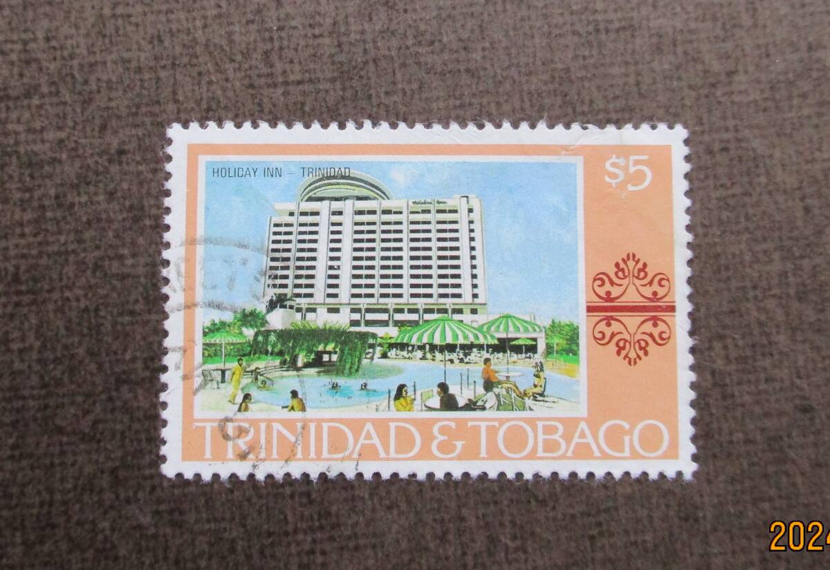 TRINIDAD & TOBAGO　　SCカタログ＃283　　$5　　使用済　　中古品_画像1