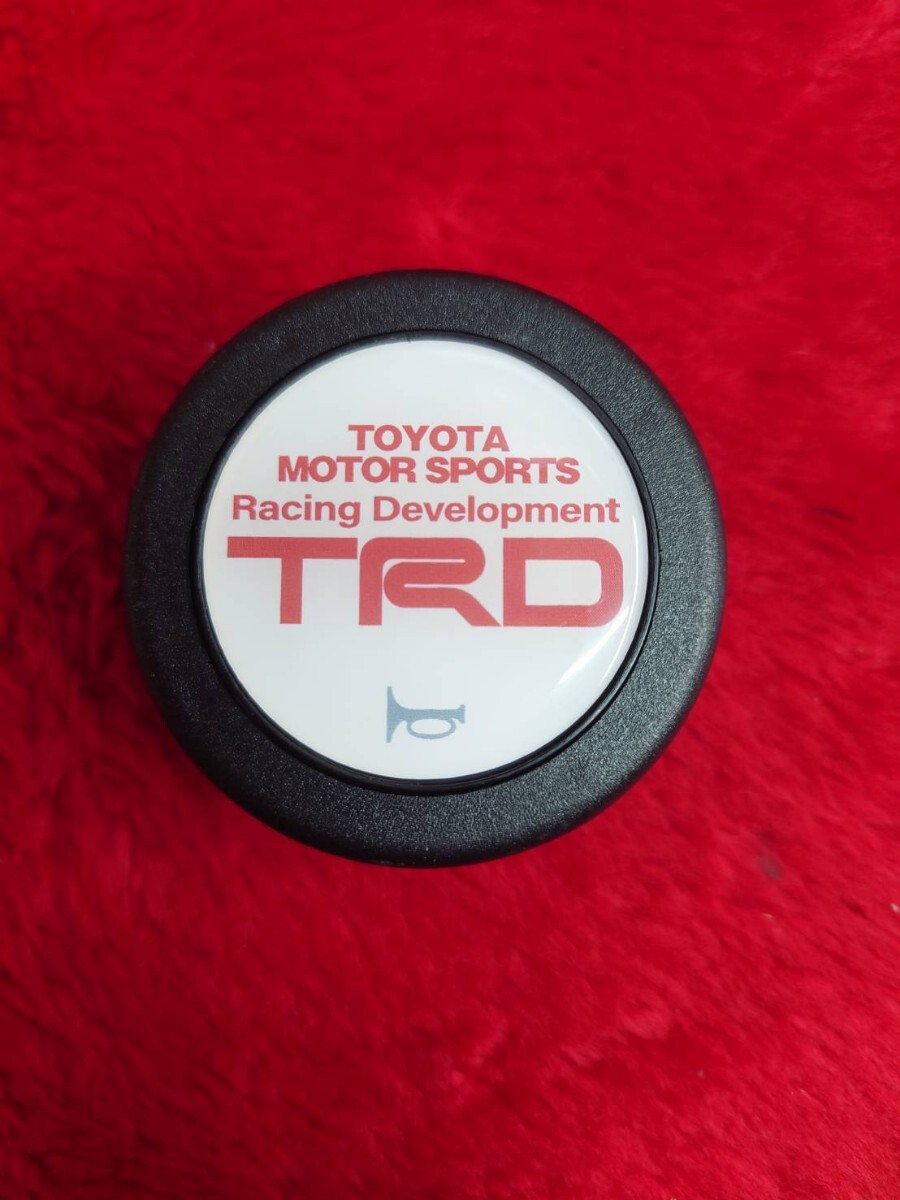 ホーンボタン トヨタ TRD TRDホーンボタン 検）街道レーサー トムス TOM’S GX71 GX61 GX81 ソアラ セリカ チェイサー クレスタ マーク2_画像1