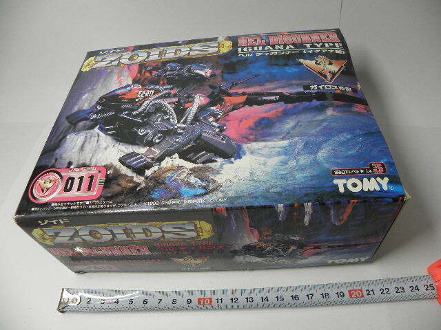 33 Tommy ZOIDS Zoids 011he Rudy gun na- iguana type unopened / that time thing not yet constructed 