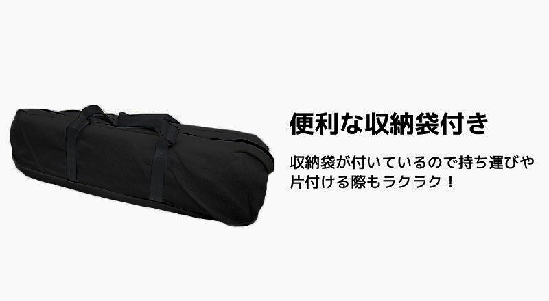 1円～ 売り切り アウトドアテーブル ロールトップテーブル 木製 キャンプ ウッド ロールテーブル 組立 キャリーバッグ付 120×60cm TB-11の画像8