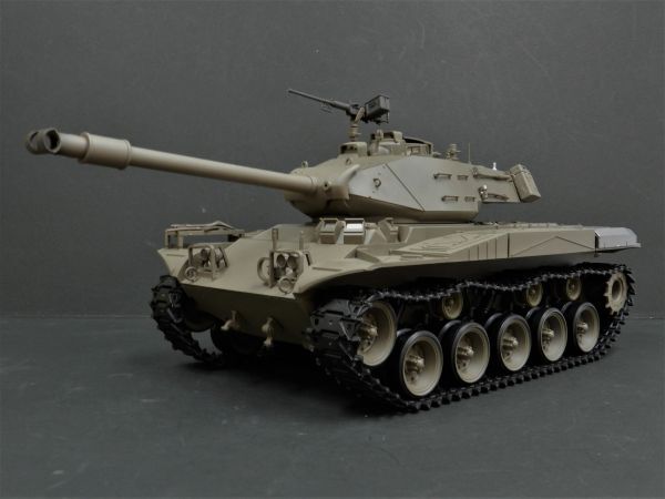 良質 【Ver.7.0・赤外線ユニット・BB弾発射・サウンド・発煙仕様 2.4GHz】☆ Heng Long 2.4GHz 1/16 M41A3 ウォーカーブルドッグ ☆3839-1 戦車、軍用車両