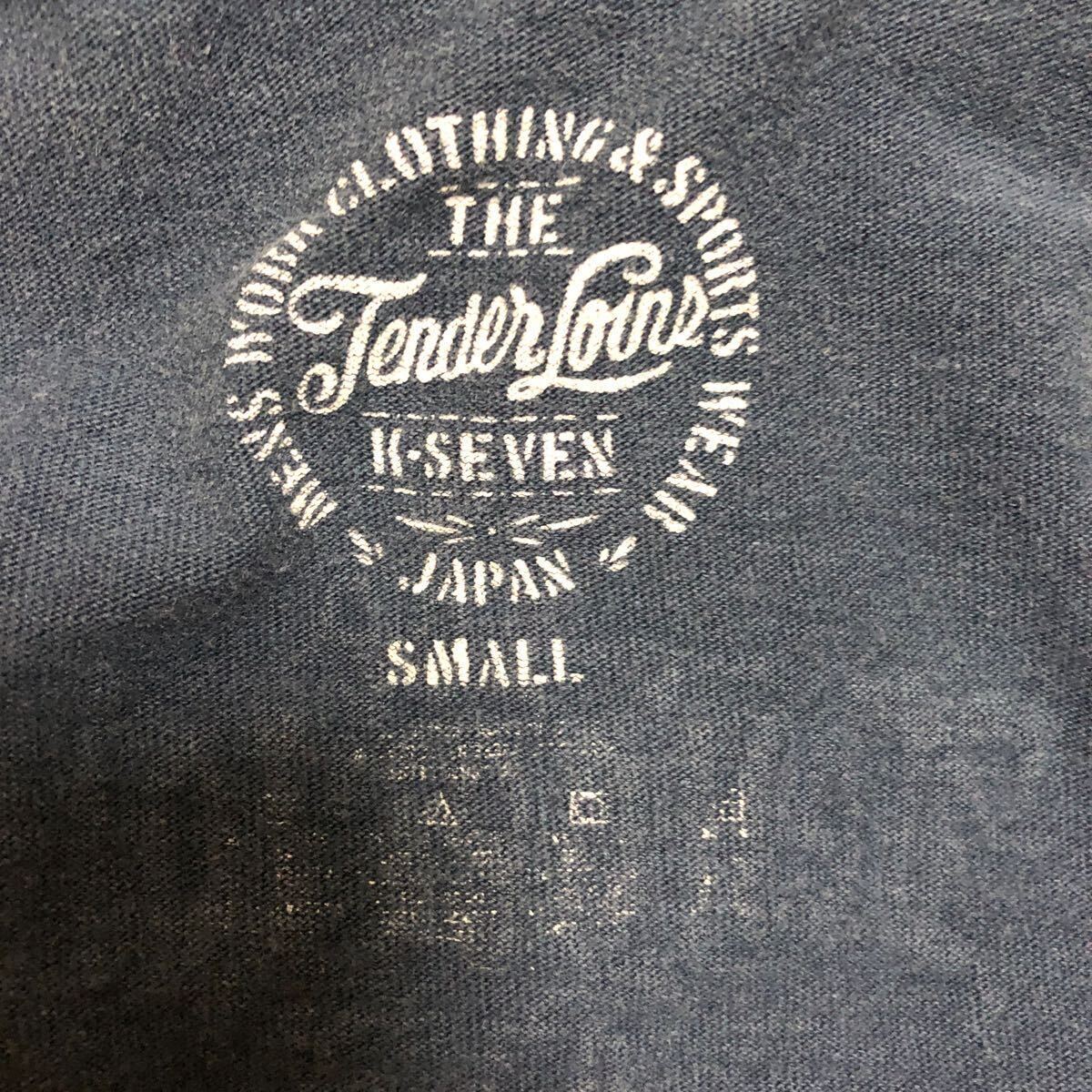 tenderloin テンダーロイン T-TEE ALTERNATIVE TシャツSネイビー_画像3