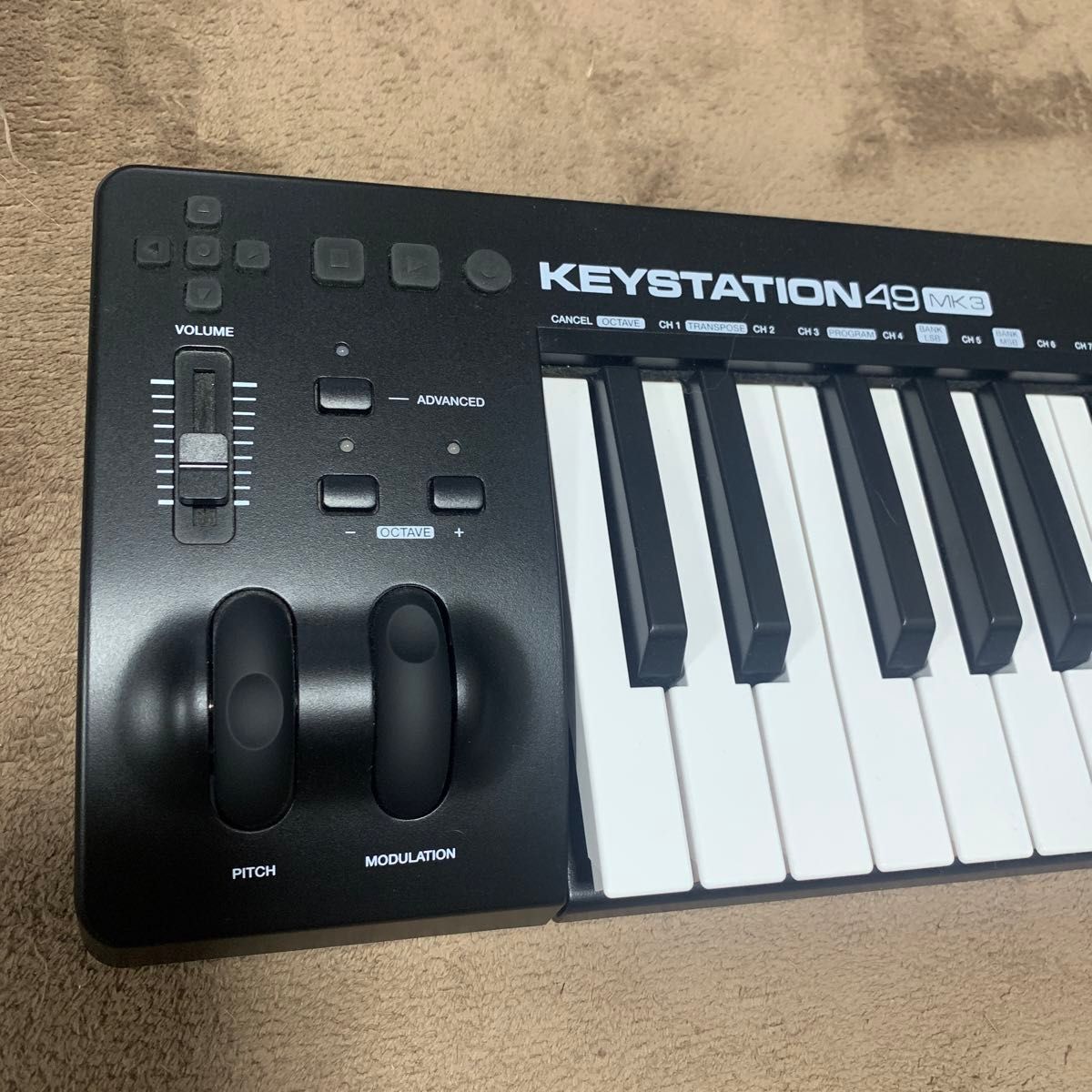 M-Audio USB MIDIキーボード ベロシティ対応49鍵盤