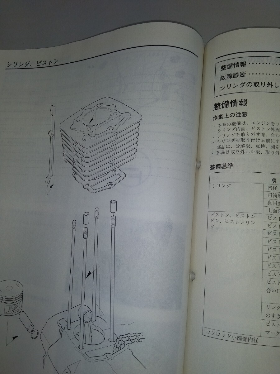 ホンダ　XL230サービスマニュアル　配線図有り_画像4