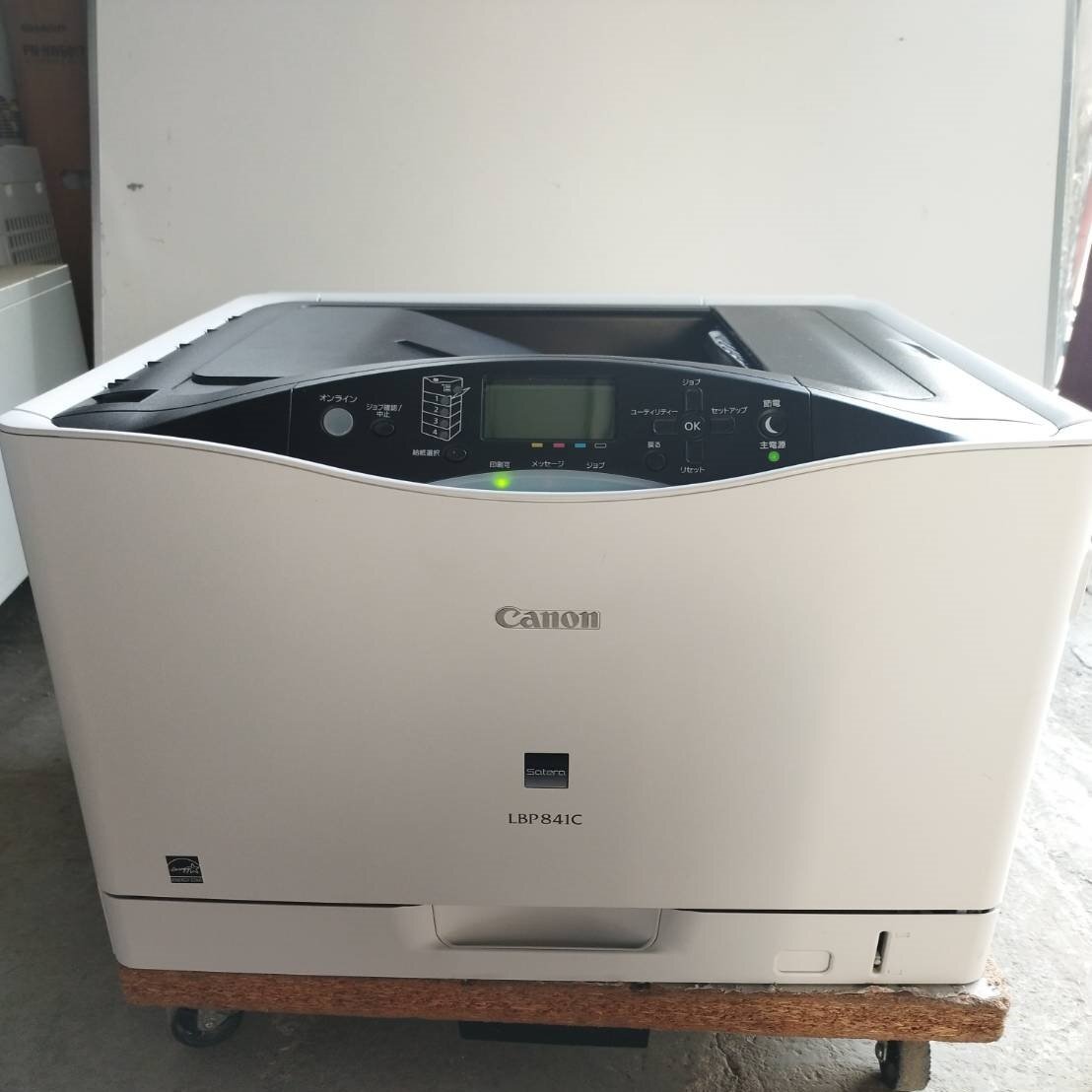 # special price!Canon LBP841C * seal character 69768 sheets * Canon A3 correspondence color laser printer both sides * seal character excellent *[D0329M10BH]
