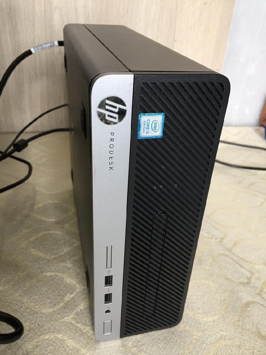 * desk top PC HP ProDesk 400 G5 SFF no. 8 generation Core i5-8500 3GHz/ memory 8G/HDD500GB/ Windows10/ personal computer [C1212W1 left 7]