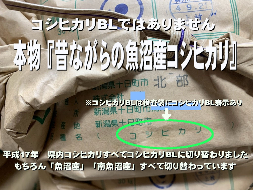 TBSあさチャン紹介『幻のお米』★BLじゃない★厳選『昔ながらの魚沼産コシヒカリ』玄米10㎏★精米小分け無料!名産豚肉しぐれ煮オマケ付き！の画像8