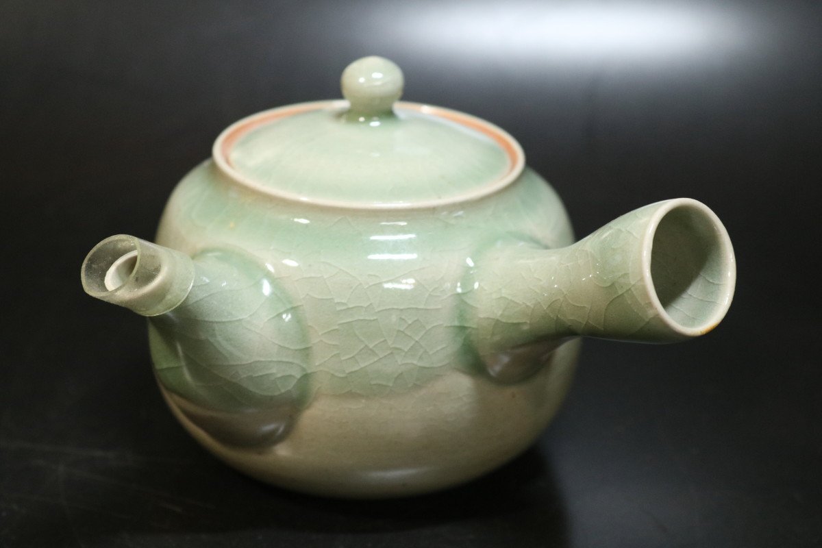 T897　相馬焼茶器/急須/茶わん/茶道具/_画像7