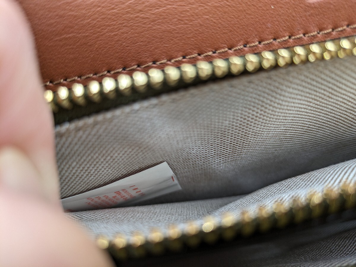 1 иен старт стандартный товар прекрасный товар MARNI Marni багажник задний сумка на плечо кожа Gold металлические принадлежности 