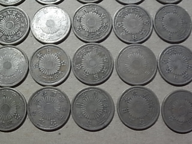 古銭 50銭銀貨 五十銭銀貨 50枚 245gの画像5