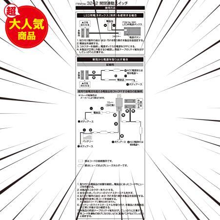 ★12V 200mA/2021年_磁石タイプ★ () 開閉連動スイッチ 磁石の力でON-OFF DC12V 200mA 3242_画像4