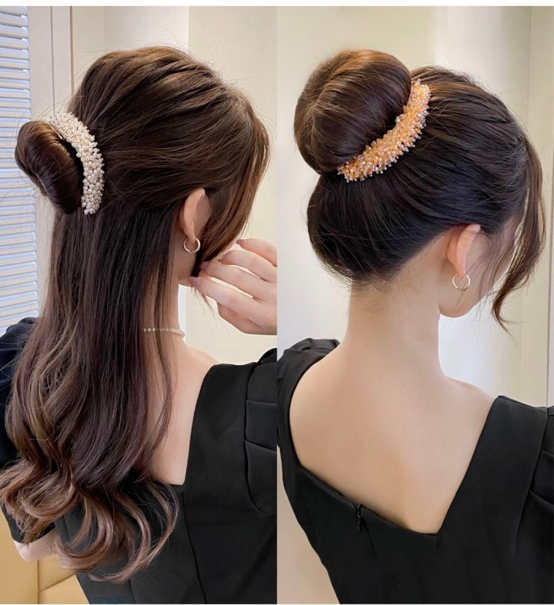 かんざし バレッタ ヘアアクセサリー バナナクリップ 成人式 和装 つまみ細工 卒業式 髪飾り 髪 ヘアクリップ  ヘアピン