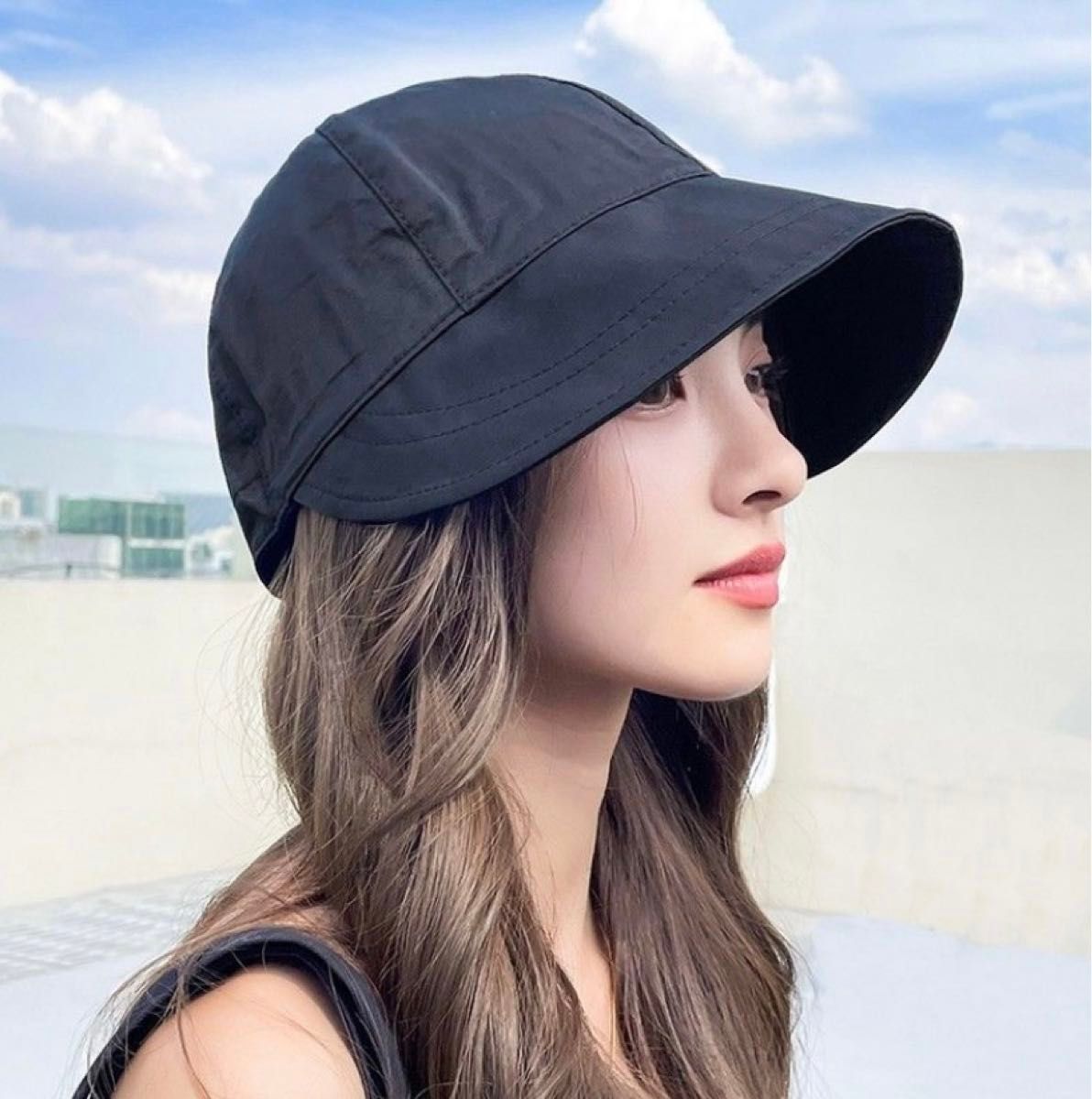 UVカット 帽子 レディース日よけ帽子 日焼け止め ハット 小顔効果 サイズ調節可 紫外線対策  男女兼用 帽子