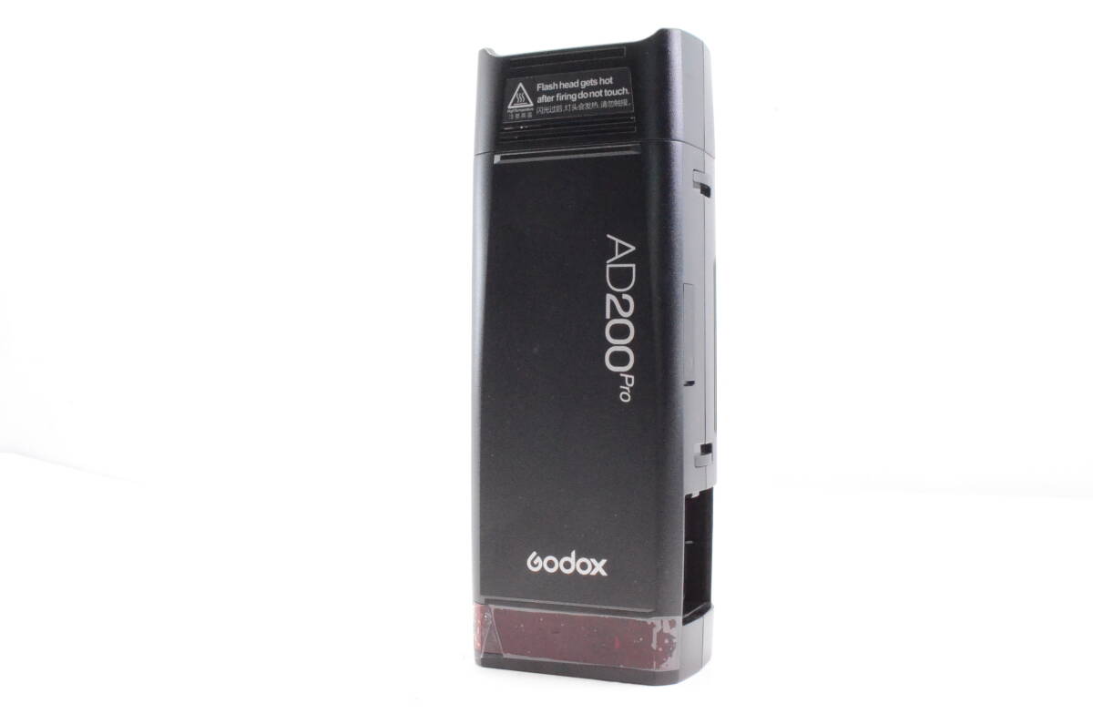 【 美品！ 】Godox AD200Pro フルセット ストロボ ポケットサイズ 高速同期 無線制御可能 ポケットフラッシュ ゴドックス 2404002A_画像2