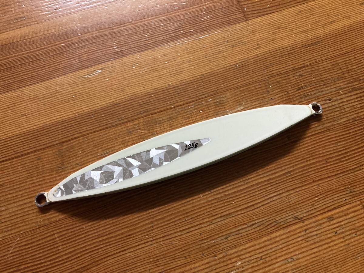 中古◆ネイチャーボーイズ/鉄ジグ スピンライダー125g◆青物 ジギング 鈴木斉_画像1