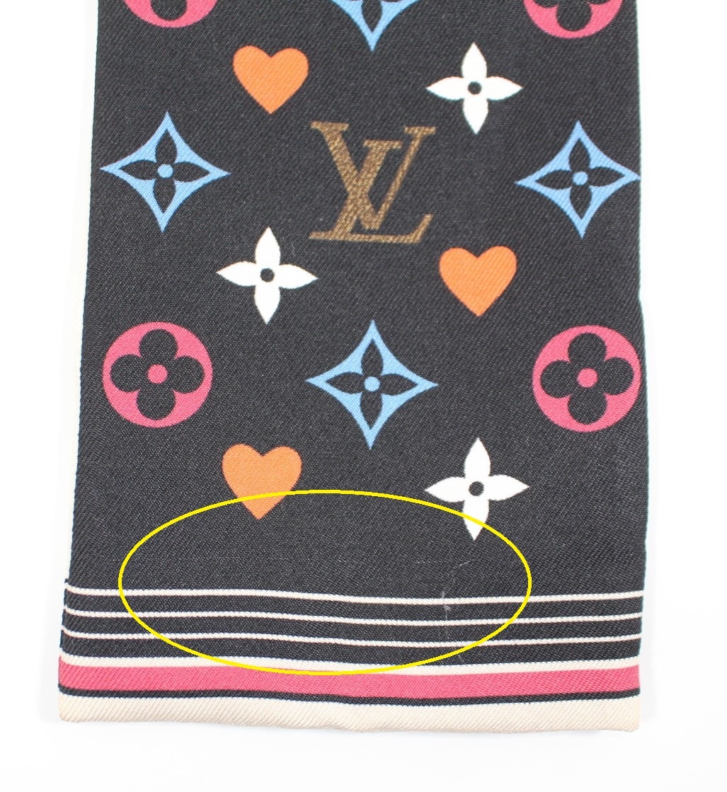 Y6167＃◆中古品◆LV ルイ・ヴィトン ツイリー スカーフ シルク100％ MP2904の画像9