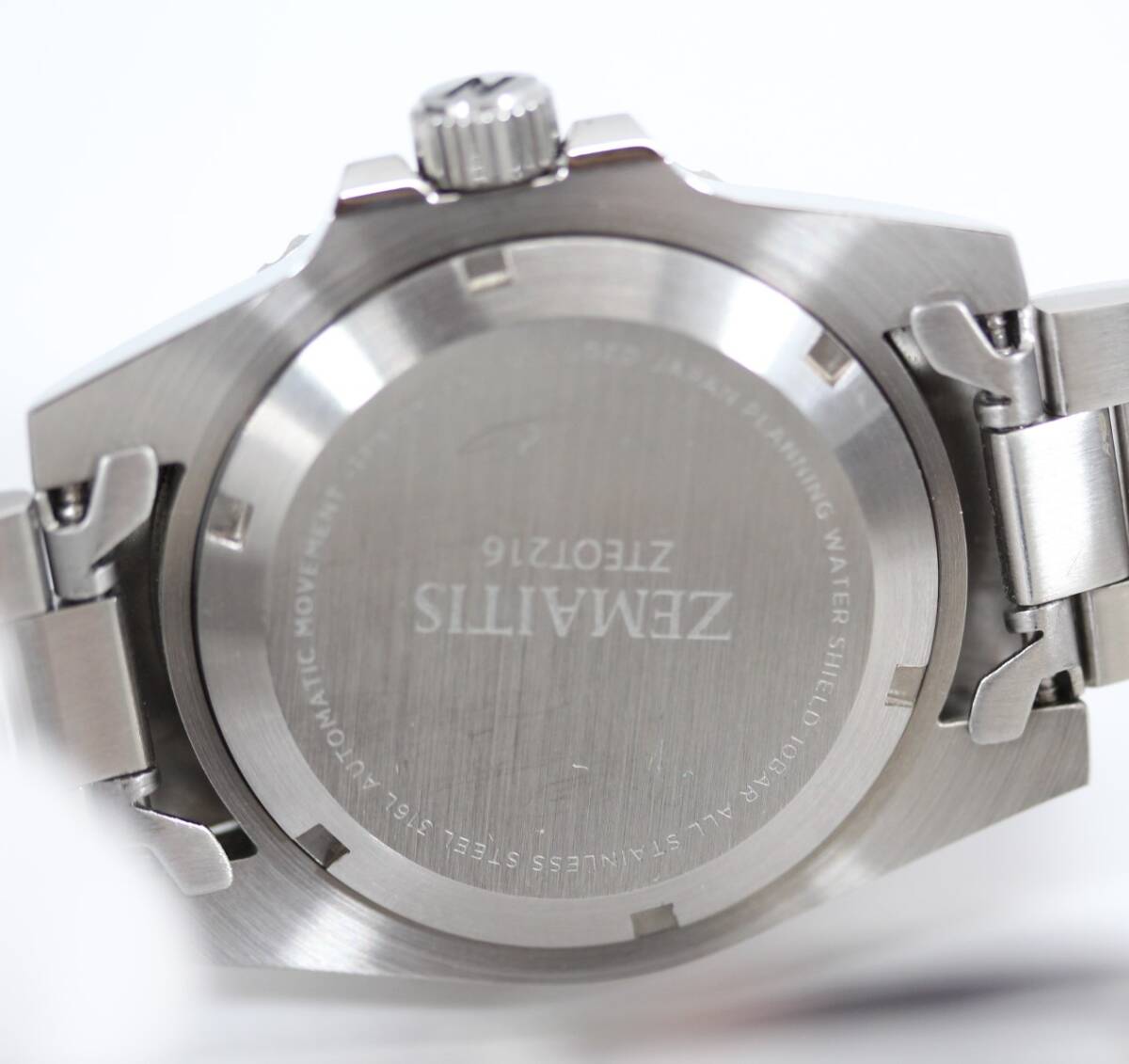 Y6181#◆中古美品◆ZEMAITIS ゼマイティス ZTEOT 216 メンズ腕時計 100個限定の画像8