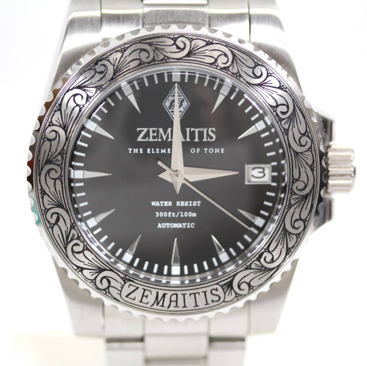 Y6181#◆中古美品◆ZEMAITIS ゼマイティス ZTEOT 216 メンズ腕時計 100個限定の画像2