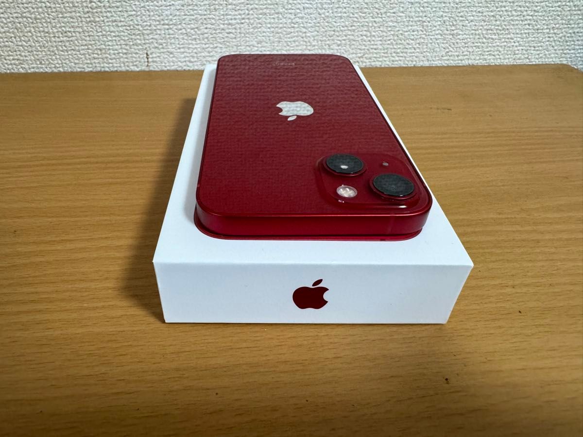 iPhone 13 128GB SIMフリー レッド MLNF3J/A A2631 動作確認済