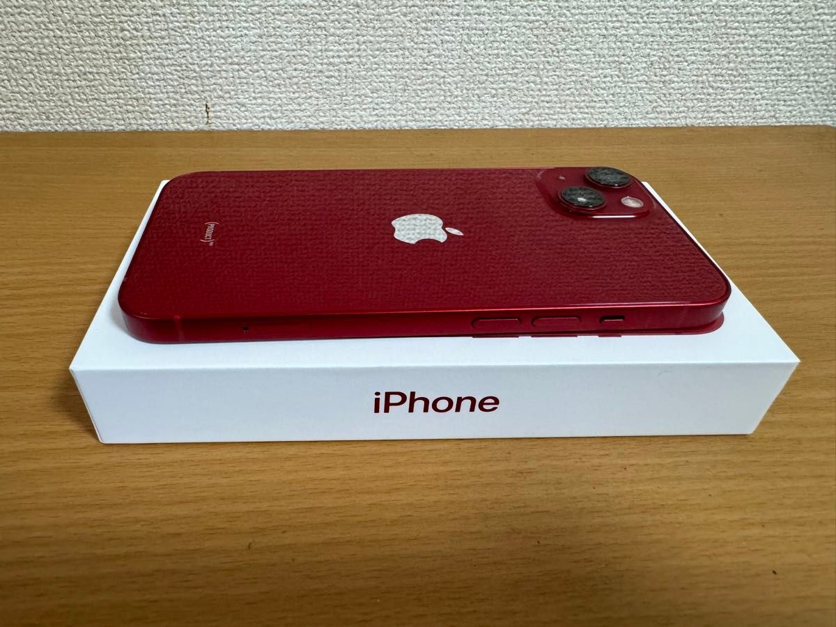 iPhone 13 128GB SIMフリー レッド MLNF3J/A A2631 動作確認済