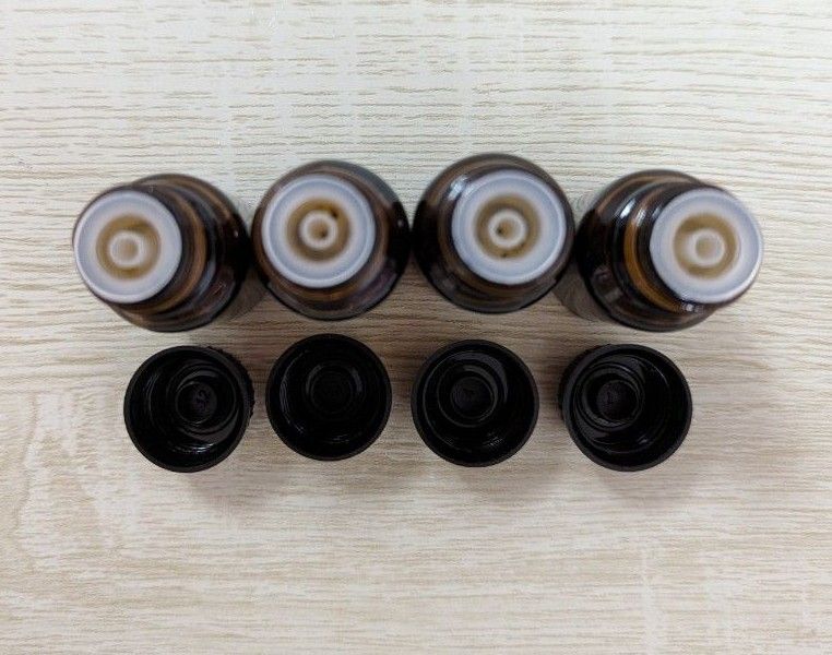 アロマオイル 茶色遮光瓶 10ml  遮光瓶 再利用 精油 空き瓶 空き容器 小分け用 精油ボトル アロマグッズ クラフト
