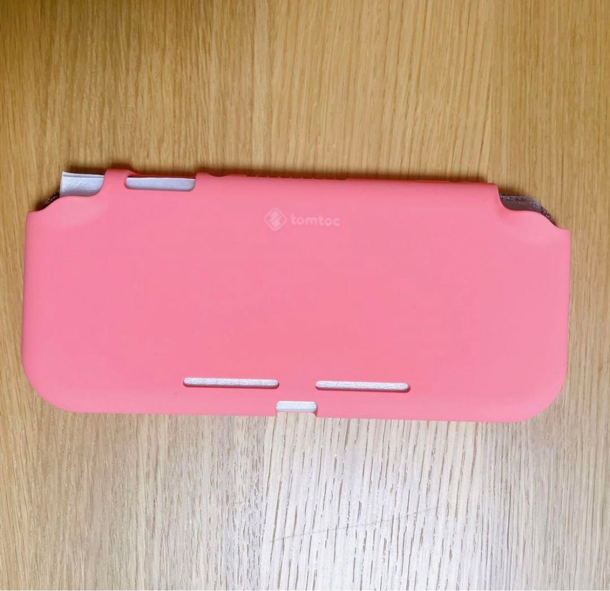スイッチケース Switch lite スイッチライト コーラルピンク スイッチケース Switch lite スイッチライト コーラルピンク