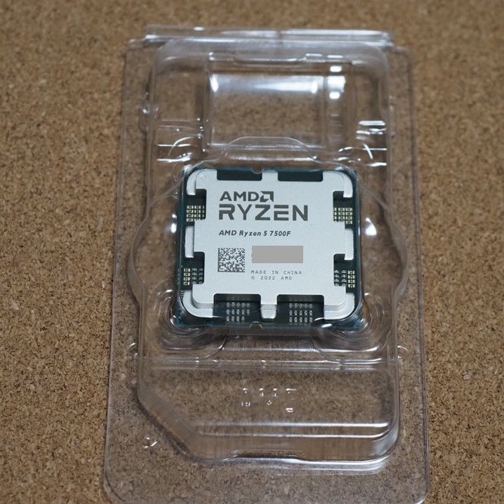 未使用 未開封】AMD Ryzen 5 7500F bulk AM5 6C12T 0404