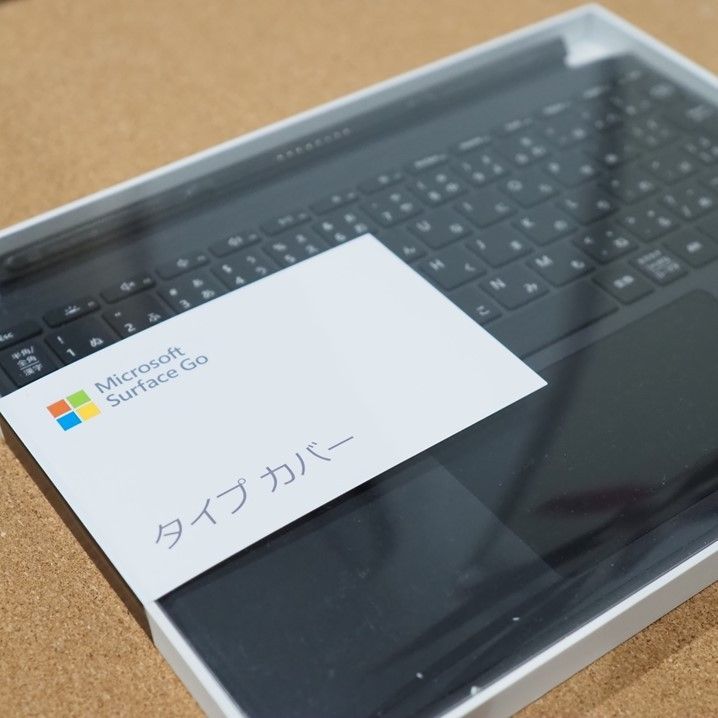 純正 未使用品】Microsoft Surface Go タイプカバー ブラック モデル 1840 KCP-00019(3)