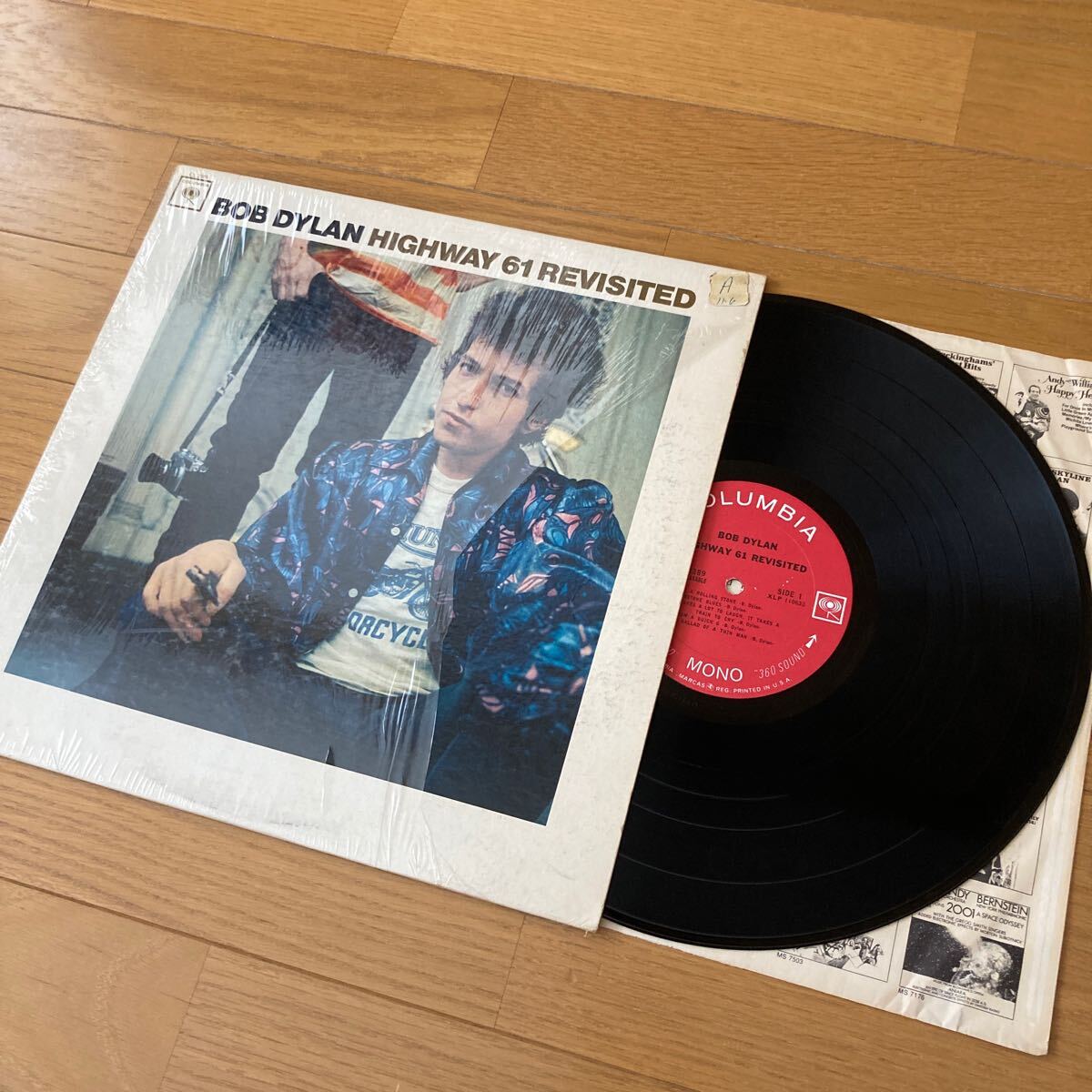 Bob Dylan　追憶のハイウェイ61　米国オリジナルモノラル盤　Highway 61 Revisited 　ボブディラン　両マト1A_画像1