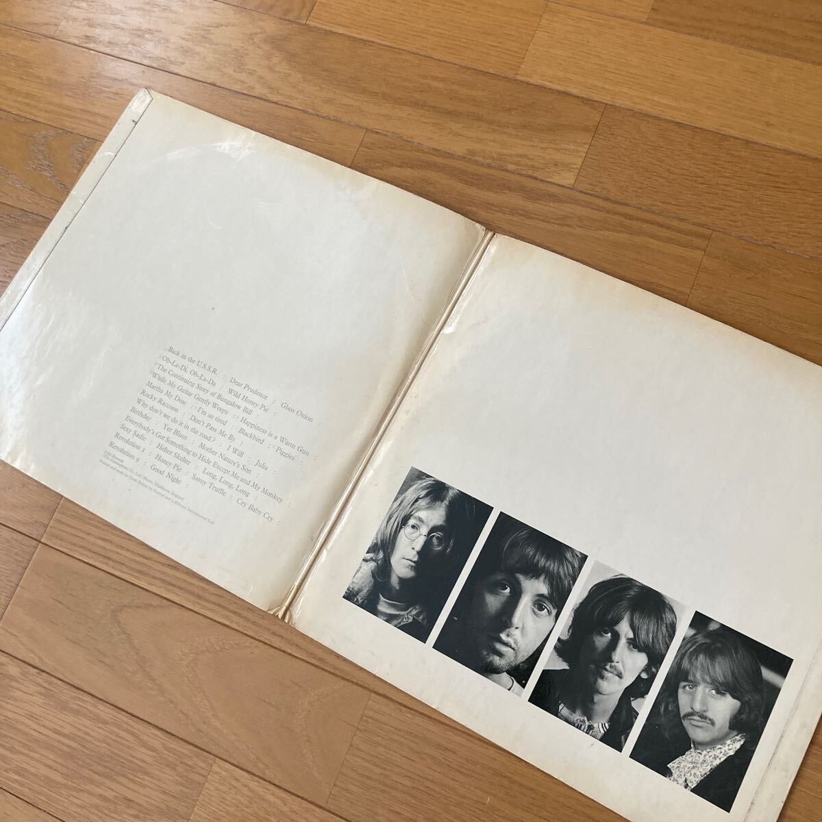 THE BEATLES WHITE ALBUM 英国オリジナルステレオ盤 ホワイトアルバム ビートルズ の画像4