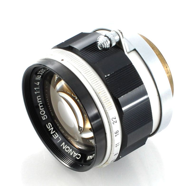 【キヤノン】Canon Lens 50mm F1.4 レンジファインダーカメラレンズ L39 #c115Bの画像4