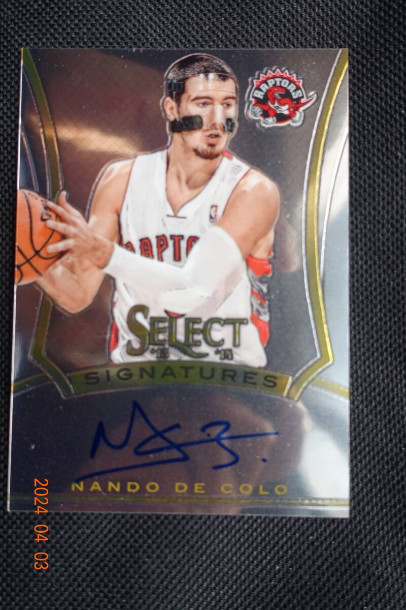 Nando de Colo 2013-14 Panini Select   Signaturesの画像1