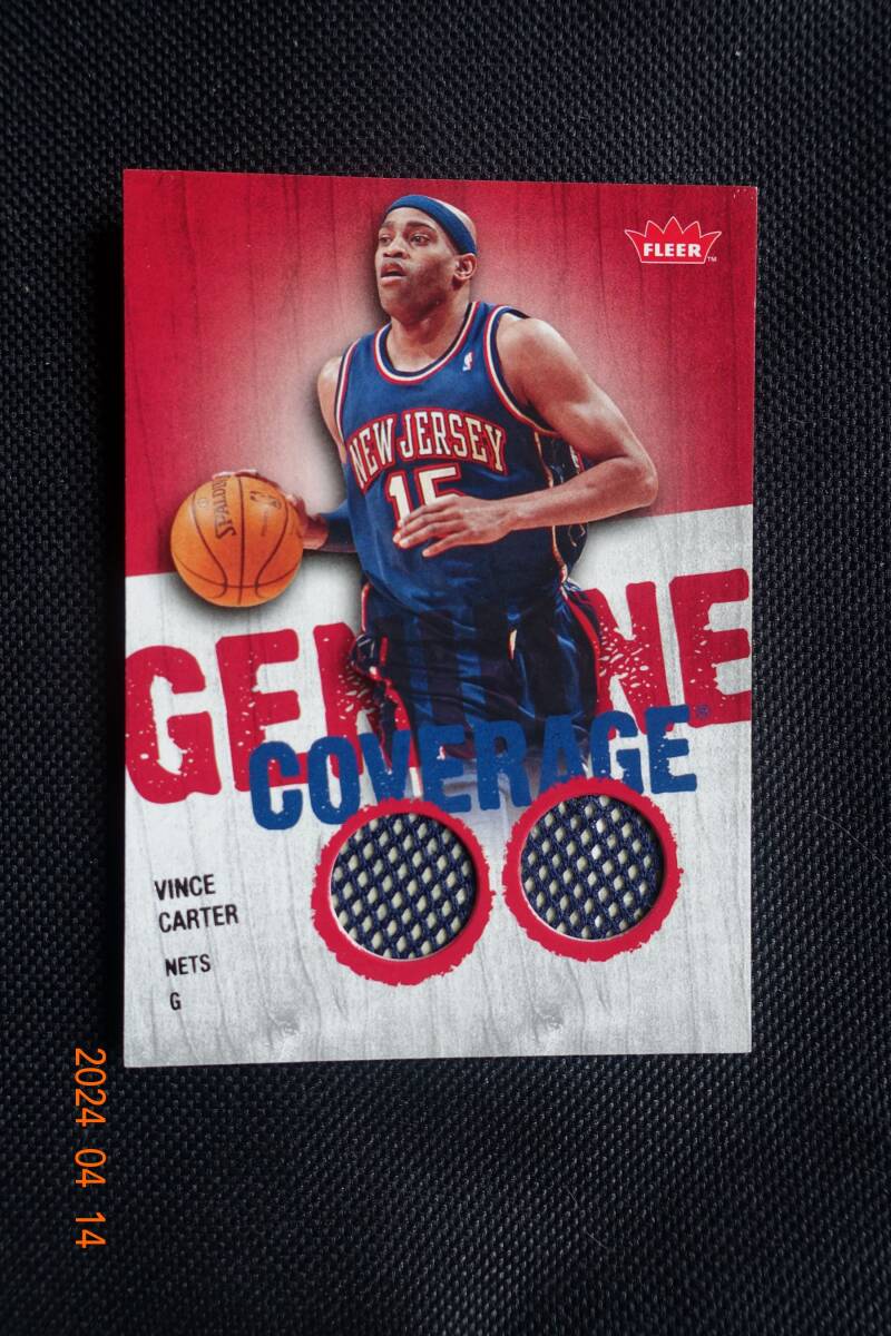 Vince Carter 2008-09 Fleer  Genuine Coverageの画像1