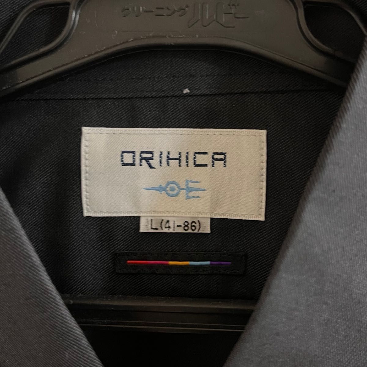 ORIHICA メンズYシャツ 形態安定 ボタンダウン 長袖