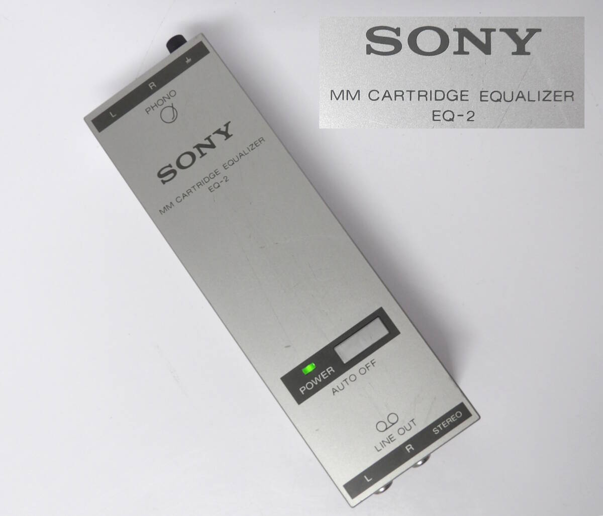 【よろづ屋】SONY MMカートリッジ イコライザー EQ-2 ソニー PHONO フォノイコライザー レコードプレーヤー用品(M0412)の画像1