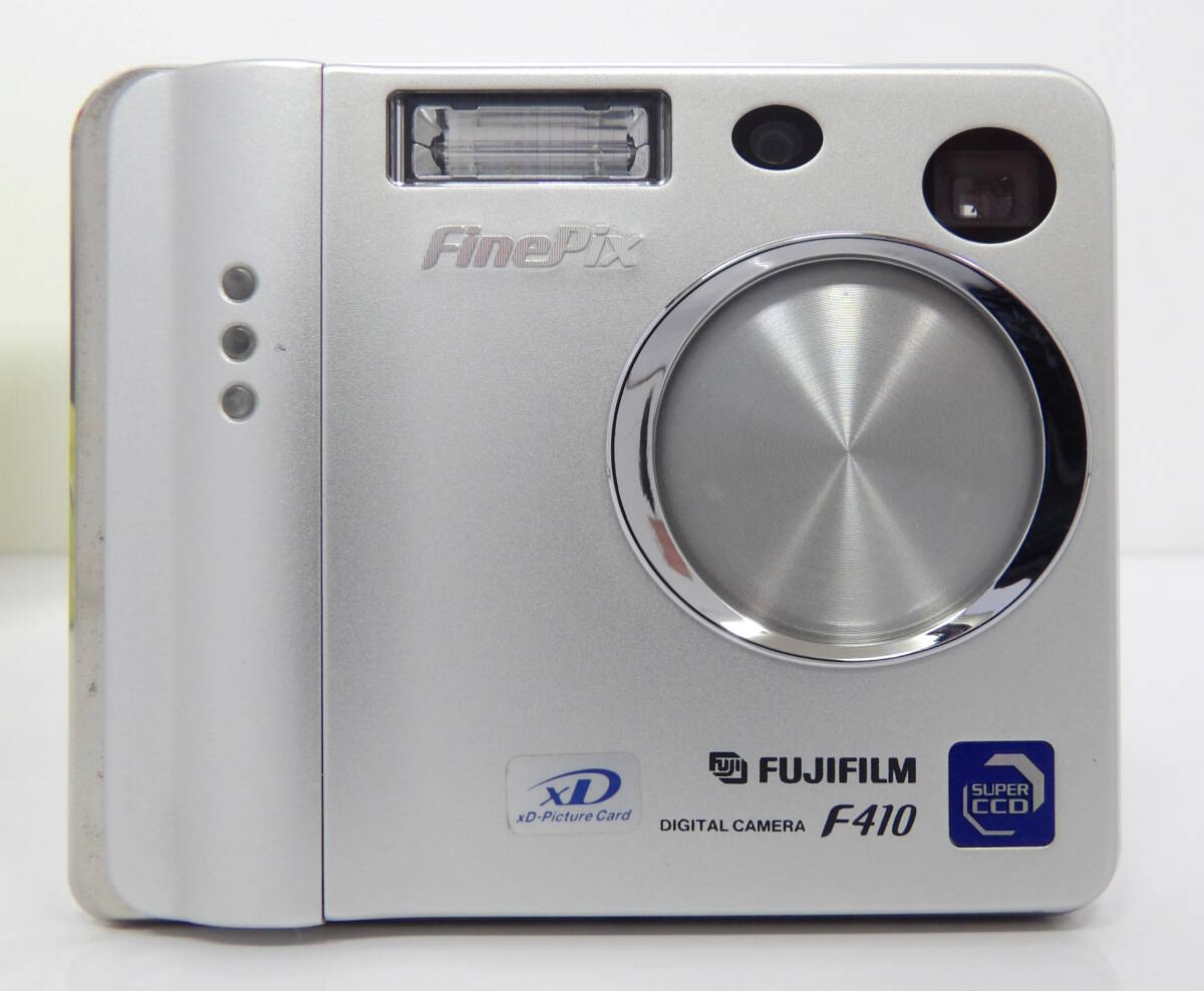 【よろづ屋】FUJIFILM FinePix F410 富士フイルム コンパクト デジタルカメラ 取扱説明書あり 箱あり レトロデジカメ 富士フィルム(M0402)_画像4