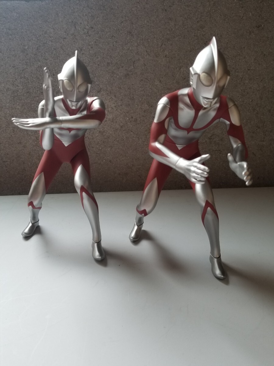 新品未使用　シン．ウルトラマン　スペシウム光線　ファイテングポーズ　　2個セット ソフビ人形 特撮 フィギュア_画像1