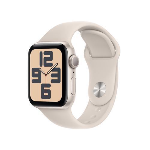 新品 Apple アップル MR9U3J/A Apple Watch SE 第2世代 GPSモデル 40mm Model:A2722 スターライト スポーツバンド★送料520円_画像6